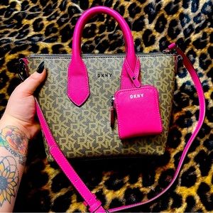 Authentic DKNY crossbody purse